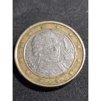Австрия 1 евро 2002