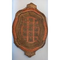 Поднос флорентийский винтаж Италия