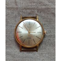 Полёт де люкс часы СССР позолота ау 20 Poljot de Luxe