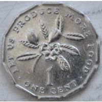 Ямайка 1 цент 1990 год