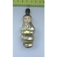Ёлочная игрушка девочка с муфтой каталог СССР под реставрацию