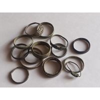 Колечки старинные , с 1 рубля, без мц