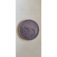 Мальта 10 цент 1986