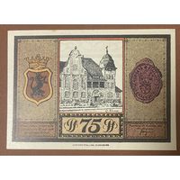 Нотгельд 75 пфеннигов, Папенбург, 1921 год. Веймарская республика