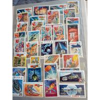 Марки. Космос.