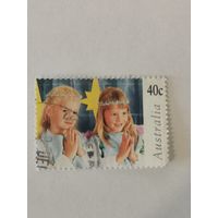 Марка из серии "Рождество"