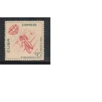 Куба-1962 (Мих.780) , гаш. ,  Спорт, , Велоспорт ,Велосипеды