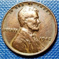 США 1 цент 1942 г.