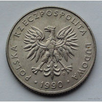 Польша 20 злотых, 1990