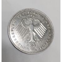 2 марки Германии 1990