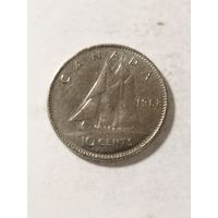 Канада 10 центов 1968