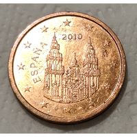 Испания 2 евроцента, 2010 (14-13-4)