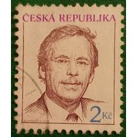 Чехия 1993. Чешский писатель Вацлав Гавел 1936-2011