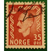 Норвегия 1951. Король Хокон VII