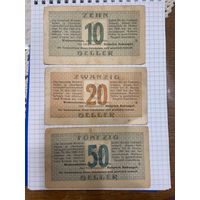 10-20-50 геллеров Австрии-1 - коллекция