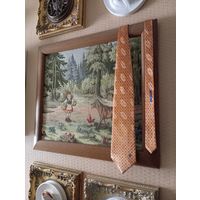 - Галстук ИВ СЕН-ЛОРАН Бутик Elit 100 % шёлк или Галстук ДИСНЕЙ Италия Клубный Дизайнерский Унисекс Бутик Elit 100 % шёлк