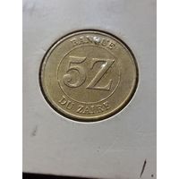 Заир 1 заир 1980 г.