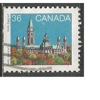 Канада. Здание Парламента. 1987г. Mi#1030 F.