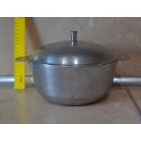 Казанок с крышкой. Кастрюля СССР.