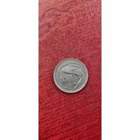Мальта 10 цент 1991