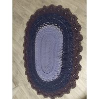 Коврик вязанный