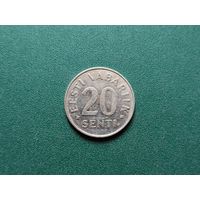 20 центов Эстония.