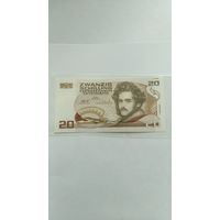 Австрия 20 шиллингов 1986г.