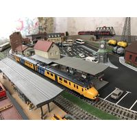 Электропоезд Hondekop NS PIKO. Масштаб НО 1:87.