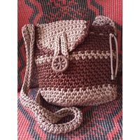 Сумка вязаная. Эксклюзив. Ручная работа.