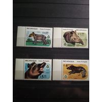 Никарагуа. 1984 г. Животные.