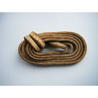 Кожаный  шнур. 1м.10см. для конской упряжи.