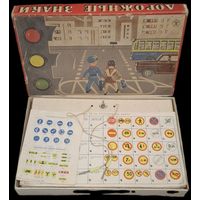 Настольная игра элетровикторина. Знаки на дорогах. СССР