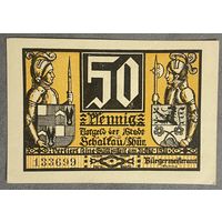 Нотгельд 50 пфеннигов 1921 год. Шалькау,. Веймарская республика