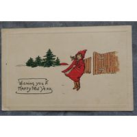 С Новым годом США 1913 Г.