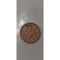 Барбадос 1 цент 1973
