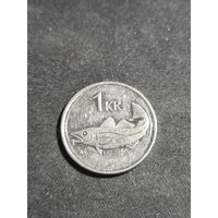 Исландия 1 крона 1996