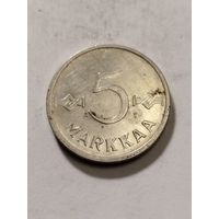 Финляндия 5 маркка 1958