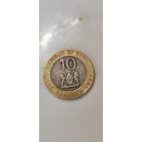Кения 10 шиллинг 1997