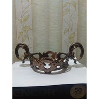 Подставка из металла под конфетницу, кувшин, с рубля
