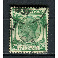 Британские колонии - Стрейтс-Сетлментс - 1936/1937 - Король Георг V 2С - [Mi.193] - 1 марка. Гашеная.  (Лот 21HJ)-T41P50
