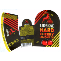 Этикетка пива YARD cherry Лидский ПЗ б/у Т757
