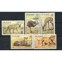 Сахара - 1990 - Фауна Африки - 5 марок. MNH.  (Лот 48Jp)-T4P26