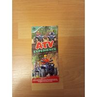 Буклет экскурсия катание на квадроцикл ах Пхукет Таиланд