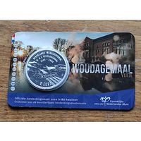 100 лет паровой насосной станции Ваудагемал. BU: Brilliant Uncirculated в coincard