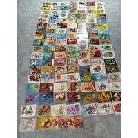 Открытки ссср б.у 123 шт. 8 марта