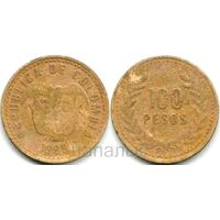 Колумбия 100 песо 1993