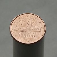 Греция 1 евроцент 2010
