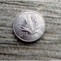 Werty71 Мексика 10 сентаво 1979  Кукуруза