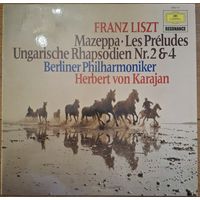 Franz Liszt - Berliner Philharmoniker, Herbert von Karajan – Mazeppa - Les Preludes - Ungarische Rhapsodien Nr.2 & 4