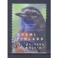 [687] Финляндия 1999. Фауна.Птицы.Варакушка. Гашеная марка.
